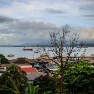 Suva Harbor Print - A View of Fiji's Shipping Port Suva Harbor Print - A View of Fiji's Shipping Port