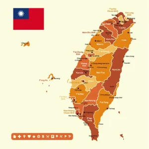 Taiwan Map Taiwan Map