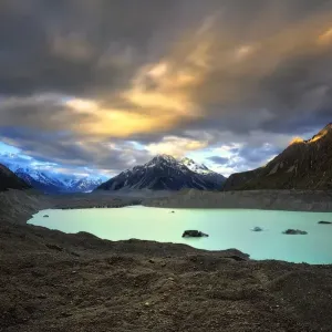 Tasman Glazier, Mt. Cook Tasman Glazier, Mt. Cook