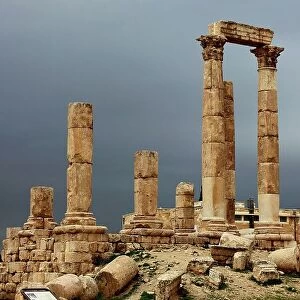 Temple of Hercules on Citadel Hill, Amman, Jordan