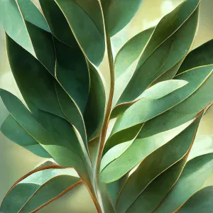 Texture Of Green Eucalyptus Leaves Texture Of Green Eucalyptus Leaves