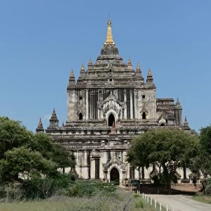 Thatbyinnyu Temple in bagan myanmar