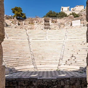 The theater of Herodes Atticus in Athens, Greece