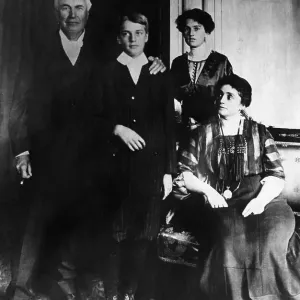 Thomas Alva Edison and Family Thomas Alva Edison and Family