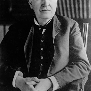 Famous Inventors Poster Print Collection: Thomas Edison (1847-1931)