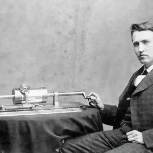 Thomas Edison and Phonograph Thomas Edison and Phonograph