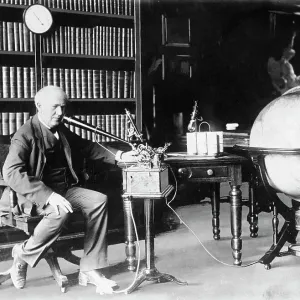 Thomas Edison Relaxing Thomas Edison Relaxing