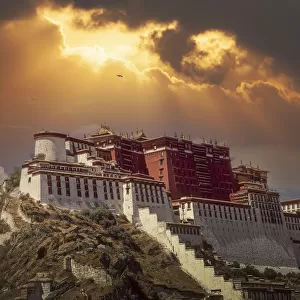 Tibet. Lhasa. The Potala Palace