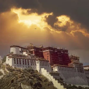 The Potala Palace Print The Potala Palace Print