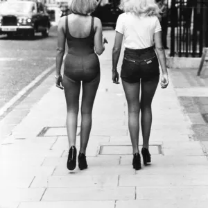 Tights and Shorts 70s Style