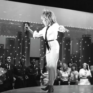 Tina Turner Performs On A TV Show