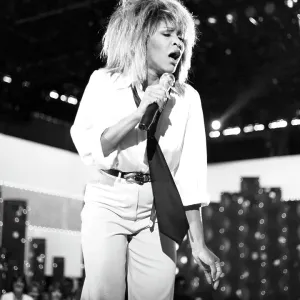 Tina Turner Performs On A TV Show