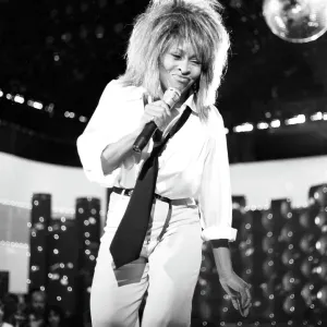 Tina Turner Performs On A TV Show