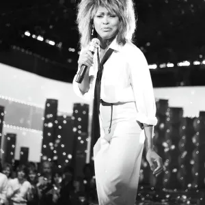 Tina Turner Performs On A TV Show