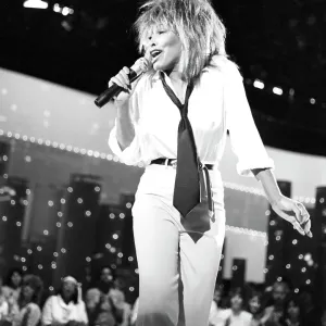 Tina Turner Performs On A TV Show