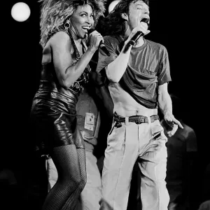 Tina Turner & The Rolling Stones At Live Aid Tina Turner & The Rolling Stones At Live Aid