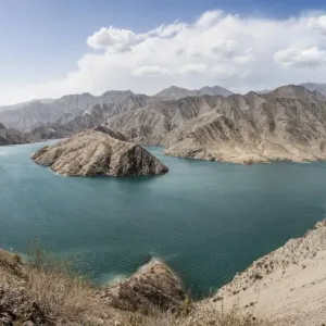 Toktogul Dam Print Toktogul Dam Print