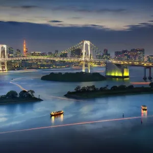Tokyo Bay with Tokyo Tower Tokyo Bay with Tokyo Tower