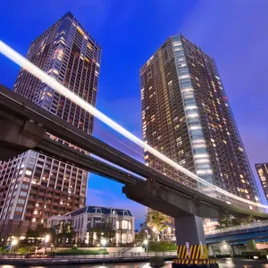 Tokyo Monorail Print by Duane Walker Photography Tokyo Monorail Print by Duane Walker Photography