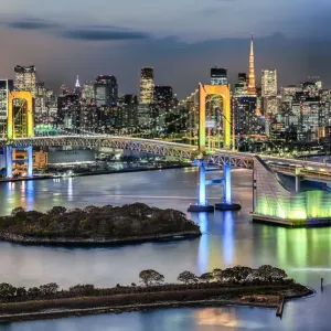 Tokyo Rainbow Bridge Print Tokyo Rainbow Bridge Print