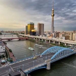 Tokyo Skytree and Sumida-gawa Tokyo Skytree and Sumida-gawa