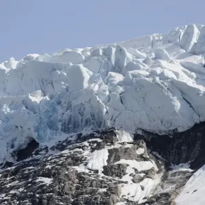 Tongue of the Svartisan Glacier, Northern Norway, Norway, Scandinavia, Europe Tongue of the Svartisan Glacier, Northern Norway, Norway, Scandinavia, Europe