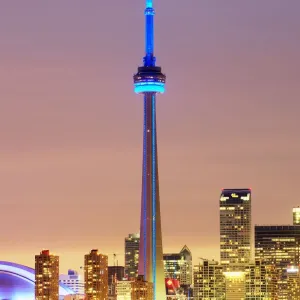 Toronto Cityscape Print Toronto Cityscape Print