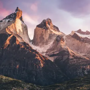 Torres del Paine National Park Print: The Paine Horns