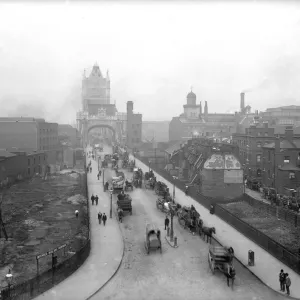 Tower Bridge Print circa 1900