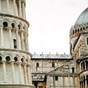 Tower of Pisa and Cathedral