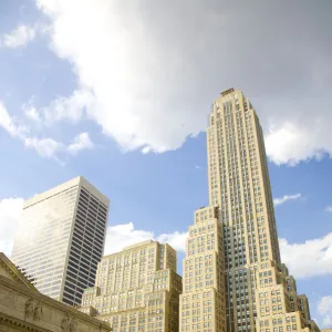 Towering Art Deco building, NYC