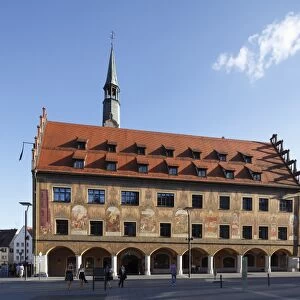 Town hall, Ulm, Swabia, Baden-Wuerttemberg, Germany, Europe