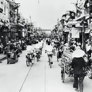 Town of Hanoi in Vietnam Town of Hanoi in Vietnam