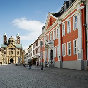 the town of Speyer with Cathedral