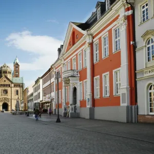 the town of Speyer with Cathedral