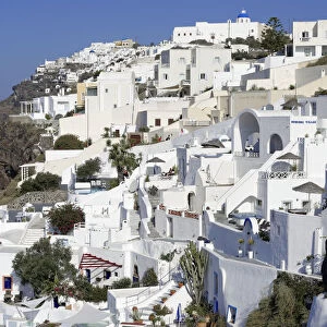 Townscape, Imerovigli, Santorini, Cyclades, Greece