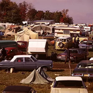 Trailer Park Home Cars Community People (1970 1970