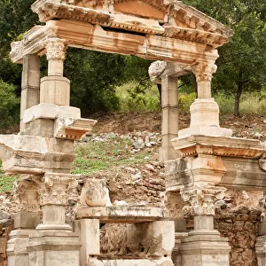 Trajan Fountain in Ephesus