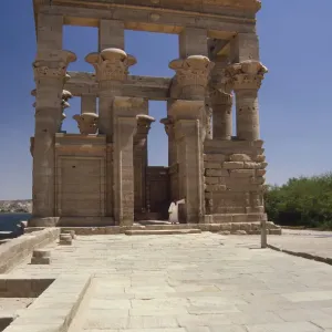 Trajans Kiosk, Aswan, Egypt Trajans Kiosk, Aswan, Egypt