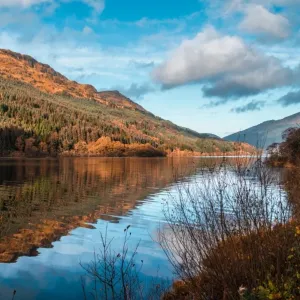 Tranquil Loch Eck Print in Sunshine Tranquil Loch Eck Print in Sunshine