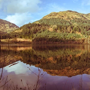 Tranquil Loch Eck in sunshine, Benmore, Cowal