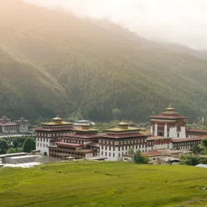 Trashi Chhoe Dzong, Thimphu, Bhutan Trashi Chhoe Dzong, Thimphu, Bhutan