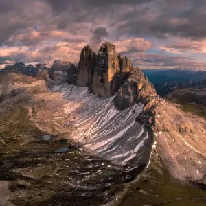 Tre Cime di Lavaredo Panorama Print Tre Cime di Lavaredo Panorama Print