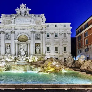 Trevi fountain in Rome