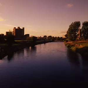 Trim Castle, River Boyne, Trim, County Meath, Ireland