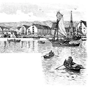 Trondheim harbor