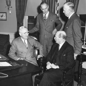 Truman & Attlee Discuss NATO Truman & Attlee Discuss NATO