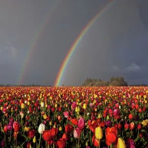 Tulip field