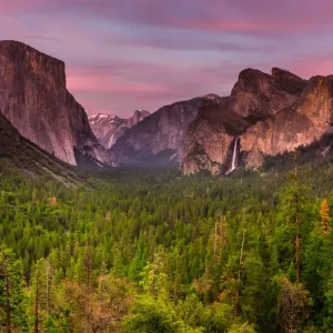 Tunnel View Twilight Tunnel View Twilight