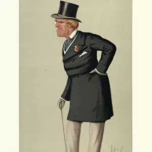 Turf Reformer Viscount Henry Chaplin, Vanity fair caricature
